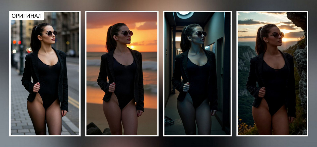 Замена фона на фотографиях