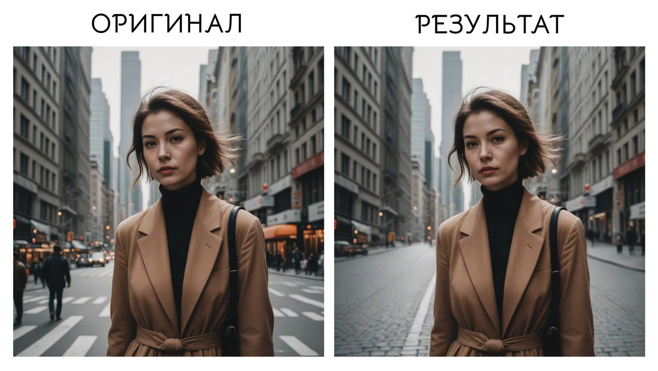 Удаление лишнего с фотографий