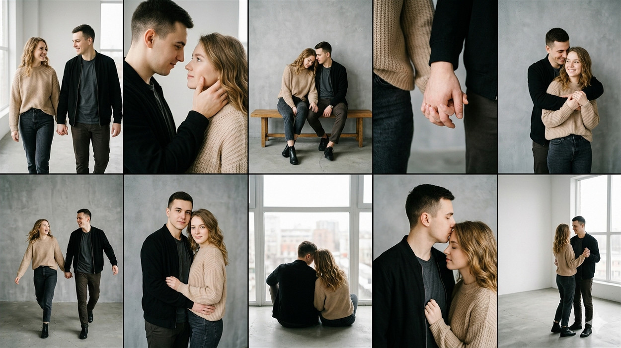 Love Story на заказ нейросетью